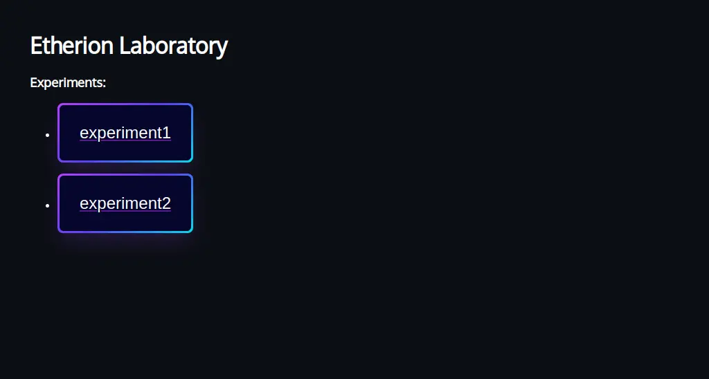 Etherion Laboratory